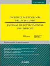 Giornale di psicologia dello sviluppo. Febbraio-Marzo 2012. Ediz. italiana e inglese: 101