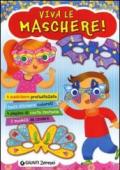 Viva le maschere! Con adesivi. Ediz. illustrata