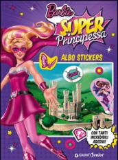 Barbie super principessa. Albosticker