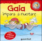 Gaia impara a nuotare