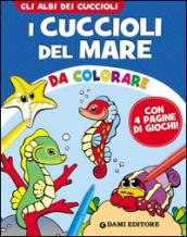 I cuccioli del mare da colorare