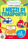 I mezzi di trasporto. I puntini da unire e colorare