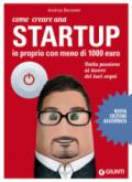 Come creare una startup in proprio con meno di 1000 euro