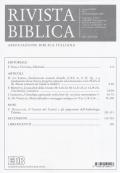 Rivista biblica (2020). Vol. 1