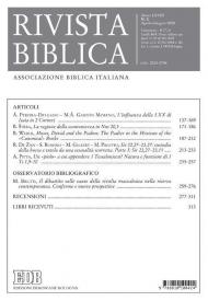 Rivista biblica (2020). Vol. 3