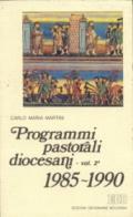 Programmi pastorali diocesani (1985-1990)