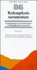 Redemptionis sacramentum. Alcune cose che si devono osservare ed evitare circa la santissima eucaristia. Istruzione