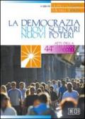 La democrazia: nuovi scenari, nuovi poteri. Documento conclusivo della 44ª settimana sociale