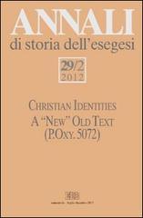 Annali di storia dell'esegesi (2012) vol.29.2