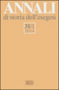 Annali di storia dell'esegesi vol.31.1