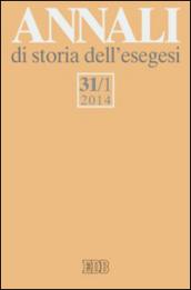 Annali di storia dell'esegesi vol.31.1