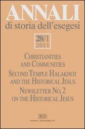 Annali di storia dell'esegesi (2011): 28\1