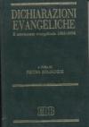 Dichiarazioni evangeliche. Il movimento evangelicale (1966-96)