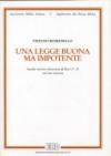 Una legge buona ma impotente. Analisi retorico-letteraria di Rm 7, 7-25 nel suo contesto