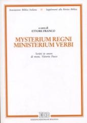 Mysterium regni. Ministerium verbi. Scritti in onore di mons. Vittorio Fusco