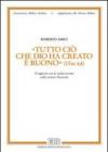 «Tutto ciò che Dio ha creato è buono» (1Tm 4,4). Il rapporto con le realtà terrene nelle lettere pastorali