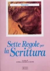 Sette regole per la Scrittura