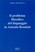 Il problema filosofico del linguaggio in Antonio Rosmini