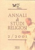 Annali di studi religiosi (2001). 2.
