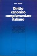 Diritto canonico complementare italiano. La normativa della CEI