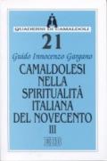 Camaldolesi nella spiritualità italiana del Novecento: 3