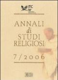Annali di studi religiosi (2006). 7.