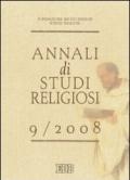 Annali di studi religiosi (2008): 9