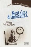 Nostalgia d'innocenza. Lettere dal carcere