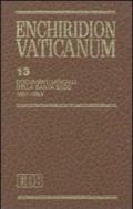 Enchiridion Vaticanum. 13: Documenti ufficiali della Santa Sede (1991-1993)