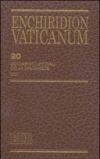 Enchiridion Vaticanum. Ediz. bilingue: 20
