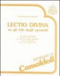 «Lectio divina» sugli Atti degli Apostoli. Audiolibro. Con cinque cassette. 1.