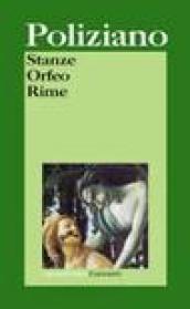 Stanze-Orfeo-Rime