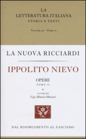 Ippolito Nievo. Opere: 2