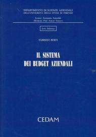 Il sistema dei budget aziendali