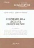 Commento alla legge sul giudice di pace