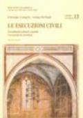 Le esecuzioni civili. Procedimenti ordinari e speciali. Casi speciali di esecuzione