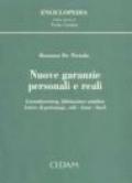 Nuove garanzie personali e reali. Garantievertrag, fideiussione omnibus, lettere di patronage, sale-lease-back