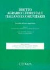 Diritto agrario e forestale italiano e comunitario