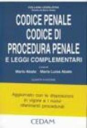 Codice penale. Codice di procedura penale e leggi complementari