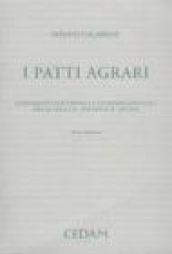 I patti agrari. Lineamenti dottrinali e giurisprudenziali delle Leggi n. 203/1982 e n. 29/1990