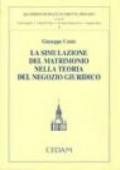 La simulazione del matrimonio nella teoria del negozio giuridico