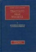 Trattato delle società. 1.Le società in generale. La società di persone