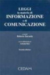 Leggi in materia di informazione e di comunicazione