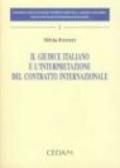 Il giudice italiano e l'interpretazione del contratto internazionale