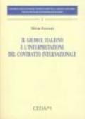 Il giudice italiano e l'interpretazione del contratto internazionale