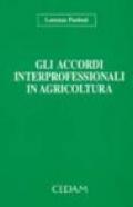 Gli accordi interprofessionali in agricoltura