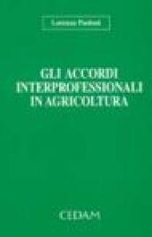 Gli accordi interprofessionali in agricoltura