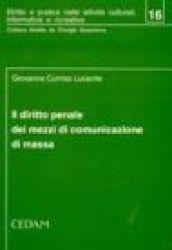 Il diritto penale dei mezzi di comunicazione di massa