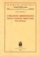 L'oblazione amministrativa delle sanzioni tributarie non penali