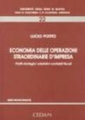 Economia delle operazioni straordinarie d'impresa. Profili strategici, valutativi, contabili, fiscali